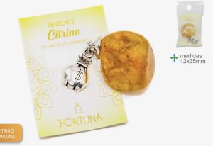 Colgante piedra citrino