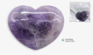 Corazón amatista