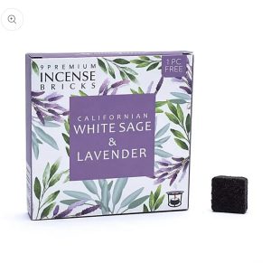 Ladrillo Aromafume Salvia Blanca y lavanda