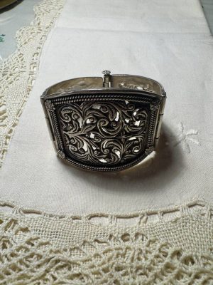 Brazalete Rígido plata 925