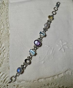 Pulsera Cristales colores